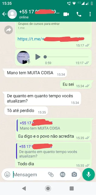 Feedback Download Cursos Top 17