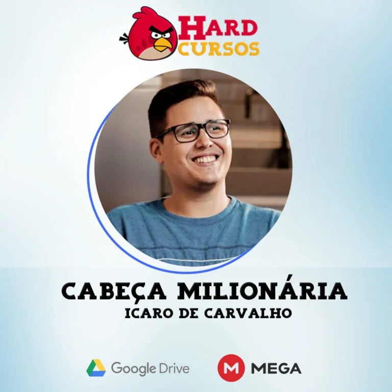 Capa: Cabeça Milionária Ícaro de Carvalho: Download Urgente do Curso!