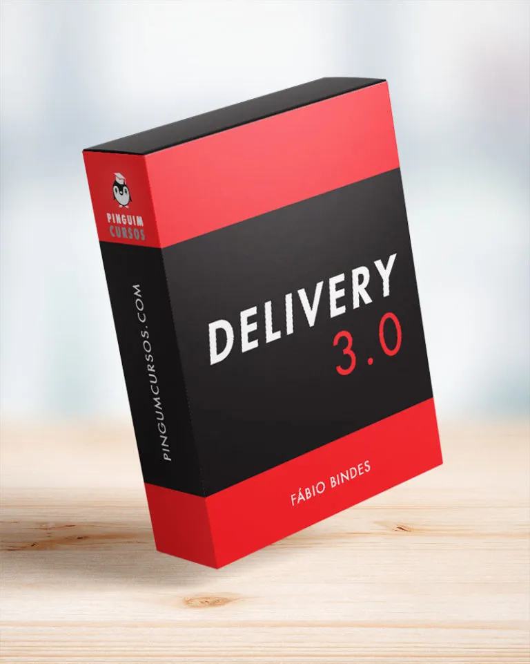 Capa: Delivery 3.0 Fabio Bindes: Baixar Curso Completo Já!
