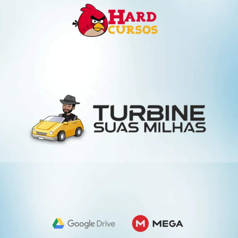 Capa: Turbine Suas Milhas Aéreas: Baixar Curso Márcio de Andrade Completo