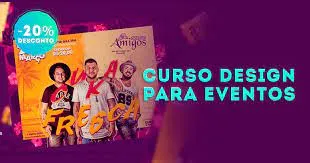 Capa: Design para Eventos Emerson Medeiros: Download do Curso Completo