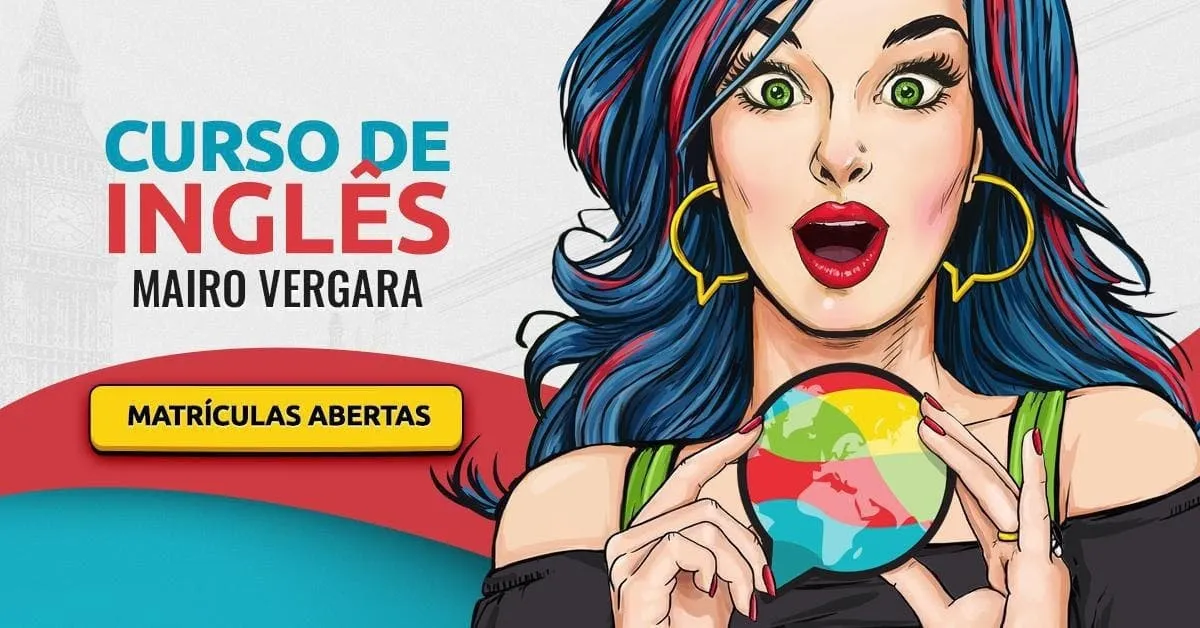 Capa: Curso Inglês 5.0 Mairo Vergara: Baixar Agora + Conteúdo Completo
