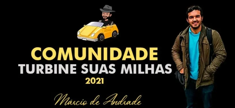 Capa: Turbine Milhas Aéreas: Download do Curso de Márcio de Andrade