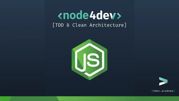 Capa: Baixar Curso Node.js, TS, TDD, DDD com Rodrigo Manguinho | Completo