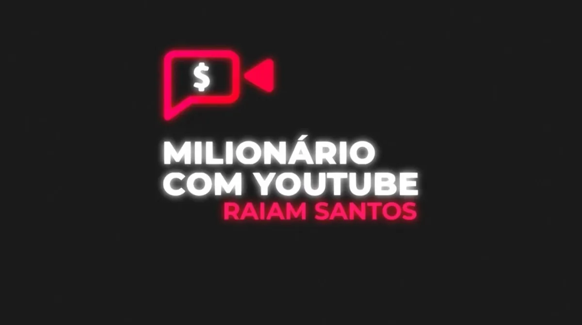 Capa: Raiam Santos: Baixar Curso Milionário com YouTube (2024)