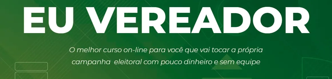 Capa: Eu Vereador – Baixar Curso Marcelo Vitorino | Completo!