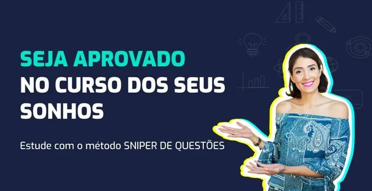 Capa: Baixar Sniper de Questões ENEM by Susane Ribeiro | Curso Completo