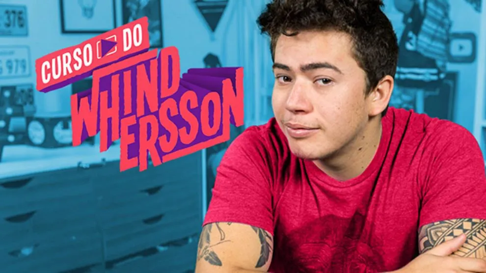 Capa: Curso Whindersson Nunes: Baixar Audiovisual Completo Agora!