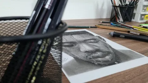 Capa: Curso Desenho Realista Reginaldo Borges: Baixar e Dominar a Técnica!