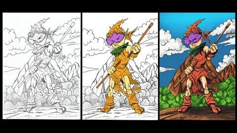 Capa: Baixar Master Class: Desenho Personagem Ranima Comp – Completo