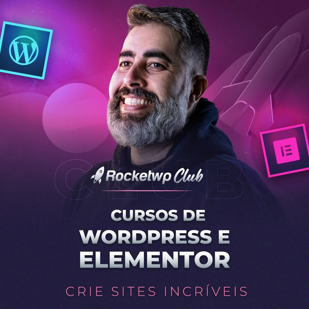 Capa: Baixar RockeWP Elementor: Domine o WordPress – Felipe Cardozo