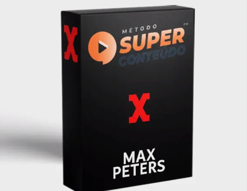 Capa: Baixar Método Super Conteúdo Max Peters: Download Completo