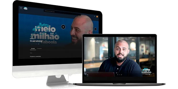 Capa: Zero a Meio Milhão com Taboola: Baixar Curso Ian Dalla