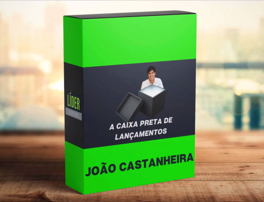 Capa do curso ACaixa Preta De Lançamentos por João Castanheira com insights de marketing digital.