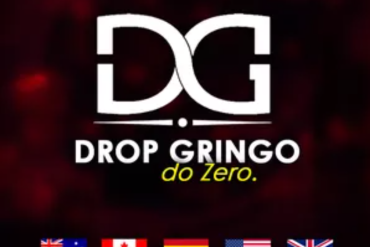 Logo do curso Drop Gringo de Luciano Galhardo para vendas internacionais