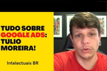 Capa do curso Google Ads para Dropshipping com Tulio Moreira, destacando "Download Completo"