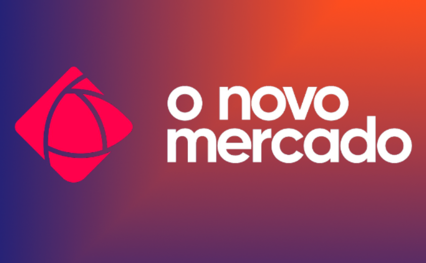 Capa do curso O Novo Mercado de Ícaro de Carvalho com elementos de sucesso digital.