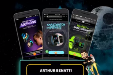 Thumbnail do curso Landing Canva de Arthur Benatti ensinando a criar landing pages no Canva