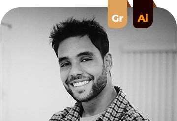 Caio Vinicius, especialista em Social Media Design e autor do curso