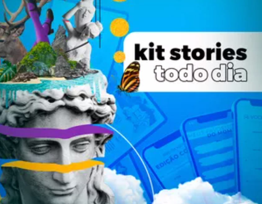 Kit Stories Todo Dia com Carol Bastos para engajamento e vendas