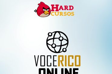 Capade curso Rico Online de Fabio Oliveira com elementos de marketing digital.