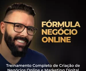 Alex Vargas apresentando o Fórmula Negócio Online, curso completo para criação de negócio online.