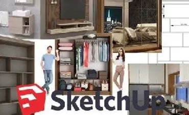 SketchUp para Marcenaria Moderna: curso completo para criação de móveis sob medida