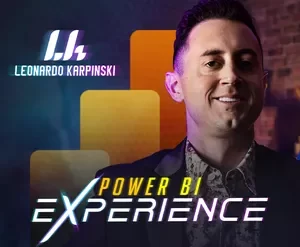 Curso Power BI Leonardo Karpinski: Dashboard de indicadores de desempenho e análise de dados.