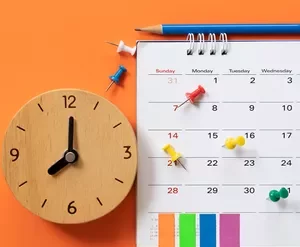 Capa do Curso Gestão do Tempo e Produtividade da Escola Conquer com link de download