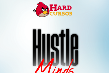Hustle Minds Alex Nosse: Capa do treinamento digital com destaque para sucesso e empreendedorismo online.