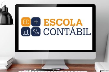 Capa do curso Escola Contábil de Gabriel Rabelo com detalhes do conteúdo e material em alta resolução para download.