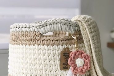 Curso de crochê com fio de malha da Blush Crochet em formato de download