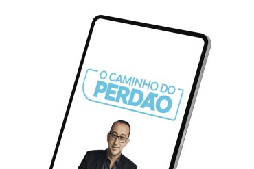 Capa do curso O Caminho do Perdão do Instituto Brasileiro de Coaching com símbolos de paz e superação.