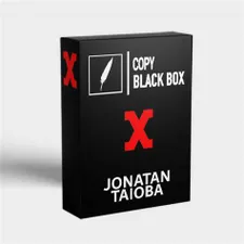 Capa do curso Copy Black Box de Jonatan Taioba com destaque para download e copywriting.