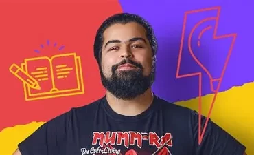 Capa do curso Storytelling para Marcas de Luiz Henrique Ferreira com botão de download