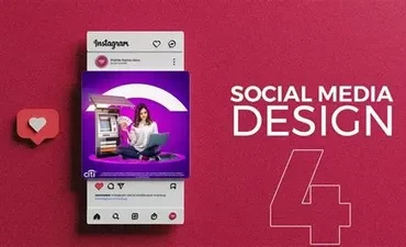Designer profissional criando artes para redes sociais com o curso Social Media Designer Pro