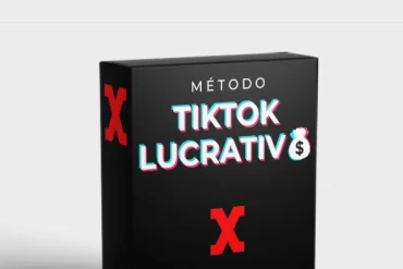 Capa do curso Método TikTok Pro Mustache com Mustache sorrindo e ícones do TikTok