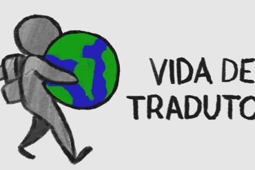 Capa do curso Profissão Tradutor de Wendell Guimarães com opções de trabalho remoto e moedas internacionais.