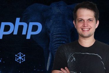 Banner do curso PHP do Zero à Maestria com Matheus Battisti ensinando programação.