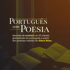 Capa do curso Português com Poesia de Lorena Miranda Cutlak
