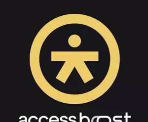 Capa do curso AccessBoost de Marcelo Sales, focado em acessibilidade digital.