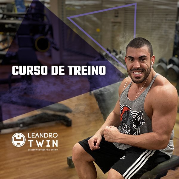 Capa do Curso de Treino Leandro Twin com destaque para download.