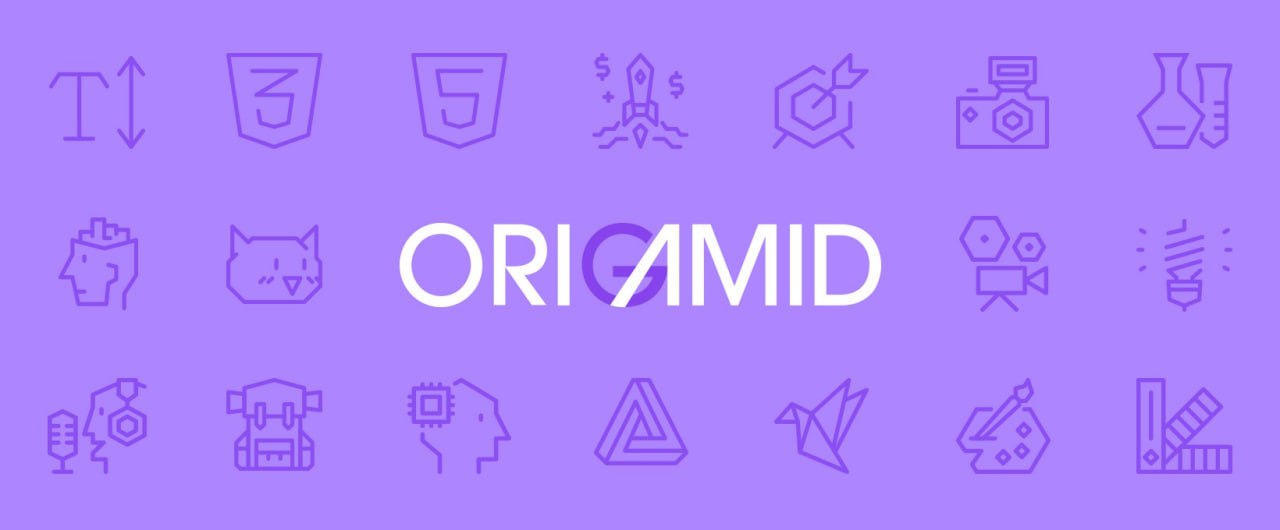 Curso TypeScript Origamid em alta velocidade com ícones de código e download