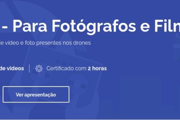 Mulher pilota drone capturando paisagem deslumbrante para fotografia aérea com Curso AvMakers.