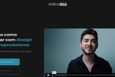 Design para Infoprodutores: Curso Área Vip Andre Amaral