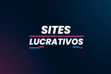 Capa do curso Sites Lucrativos com instruções sobre criação e venda de sites.