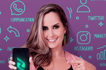 Capas de cursos online de profissões digitais do Unitex com Ana Tex.