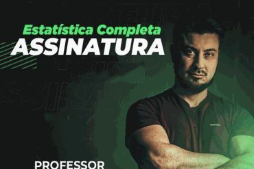 Estudante focado estudando material de Estatística para Concursos Jhoni Zini
